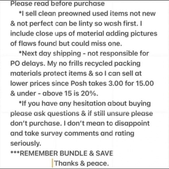 Lily White tan & navy polka dot shirt top blouse - Picture 10 of 10